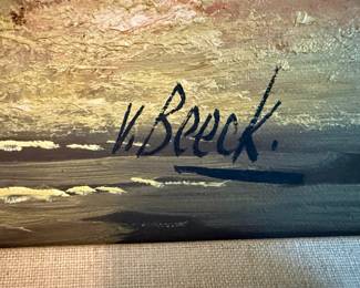 V. Beeck Landscape Painting