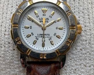 Lorus Sports V515-6C30 Two Tone Watch