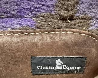 Classic Equine Floral Tooled Western Saddle