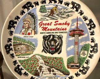 Great Smoky Mountains Souvenir Plate