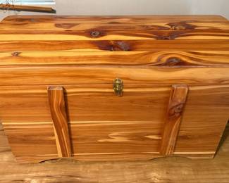 Waterfall Style Cedar Hope Chest