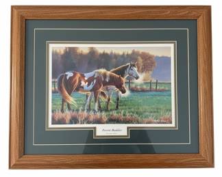 Pasture Buddies by Cynthia Fisher Art Print
