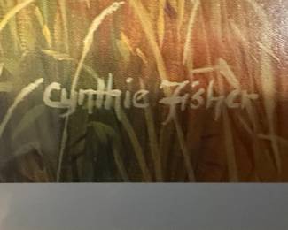Cynthie Fisher "Wild Prairies" Signed Limited Edition Framed Print
