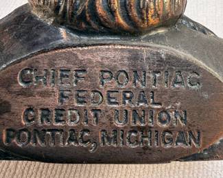 Banthrico Chief Pontiac Federal Credit Union Coin Bank