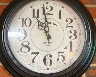 Kensington Station London Style Wall Clock