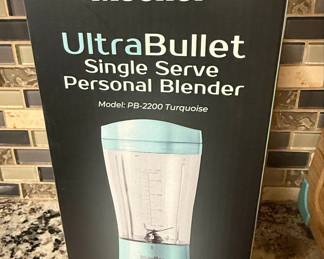 Müeller UltraBullet Single Serve Personal Blender PB-2200 Turquoise