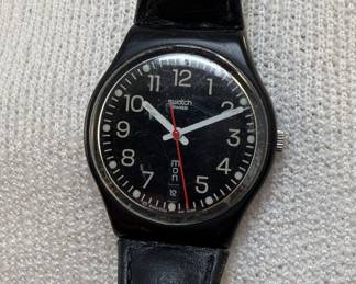 Swatch Red Sunday GB750 AG 2003 Quartz Watch