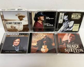 Country Music CD Collection Lot