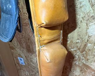 Equestrian Saddle Pad and Girth Set