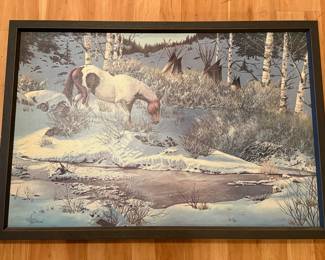 William Offman "Winter Thirst" Limited Edition Print