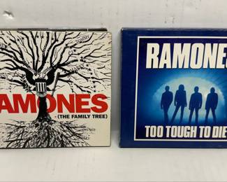 Ramones "Too Tough to Die" CD and "Ramones: The Family Tree" Box Set