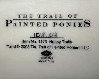 The Trail of Painted Ponies Happy Trails Figurine
