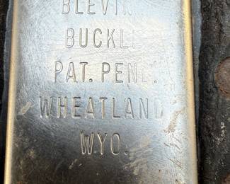 Blevins Buckle Co. Patented Buckle