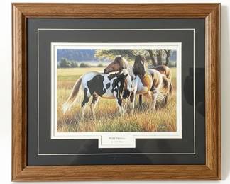 Cynthie Fisher "Wild Prairies" Signed Limited Edition Framed Print