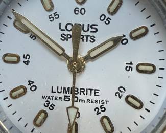 Lorus Sports V515-6C30 Two Tone Watch