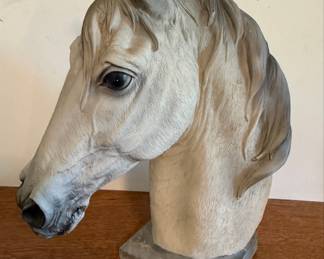Daniel Horse Head Sculpture
