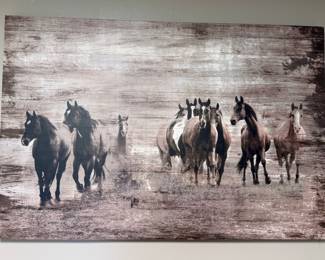 TAR TAR STUDIO Horse Pictures Wall Art Farmhouse