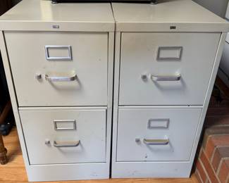 HON 4-Drawer Metal Filing Cabinet