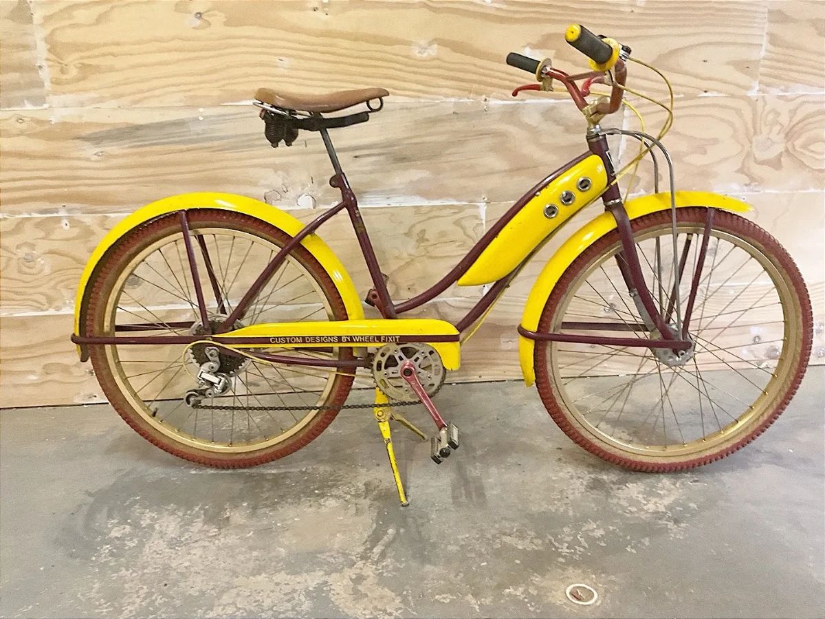 1950s JC Higgins Ladies Customized Bicycle
