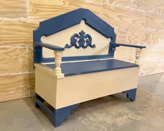 Wooden Storage Bench