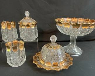 Button Panel Glassware