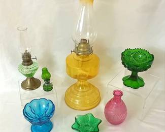 Colorful Kerosene And Glass Friends