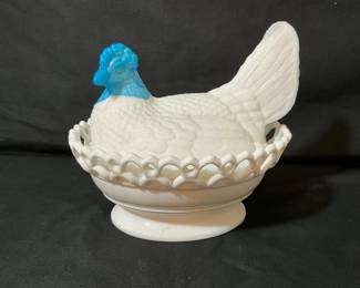 Blue Headed Rooster Dish