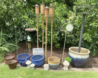 Yard Art Ceramic Pottery More