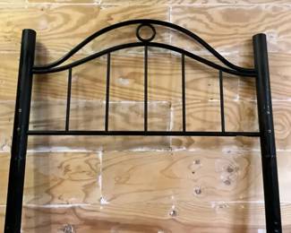 Black Metal Headboard