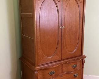 Lexington Victorian Sampler Entertainment CenterArmoire