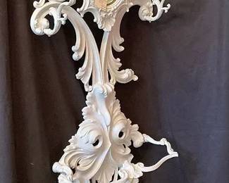 1870 John Moore American Victorian Iron Hall Tree
