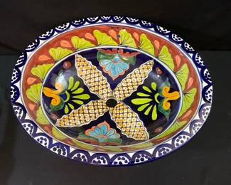 Hand Painted Sink from Mexico