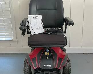 Jazzy Elevating Leg rest Wheelchair