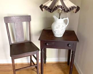 Wooden Table and Friends