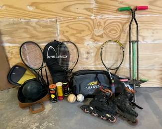 Pogo, Tennis, Bowling Hobbies