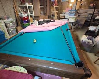 Pool table slate