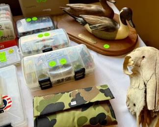 Lots of fly fishing items