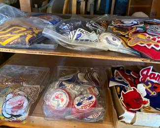 Vintage Major League Baseball Team Logo Patches