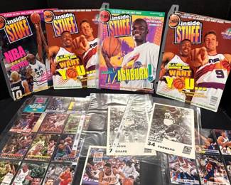 Assorted NBA Cards And Other Collectible Stuff