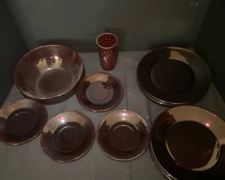 Ruby Red Depression Glass