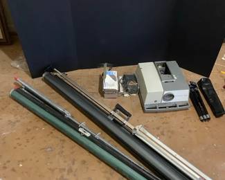 Airequipt Projector, Two Projection Screens, Two Cameras