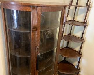 Ferrara China Cabinet Tiered Shelf