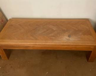 Fixer Upper Herringbone Coffee Table