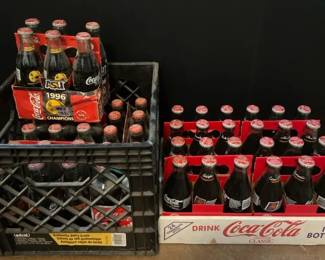 Vintage CocaCola Glass Bottles
