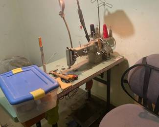 Pfaff Vintage Sewing Machine Work Station