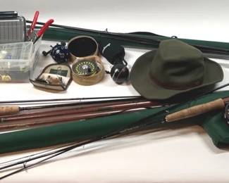 Fishermans Lot Rods, Reels, And More Featuring Cabelas, Orvis, Pflueger Medalist, and more
