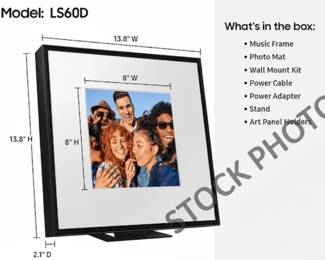 Samsung Music Frame LS60D, New Sealed