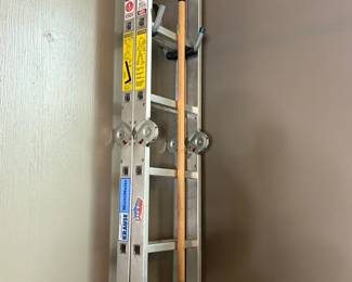 KRAUSE 12 Multimatic Folding Ladder and Other Tools