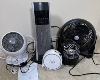 Woozoo Globe Fan, Sky Lite Laser Projector, Small Fans And More