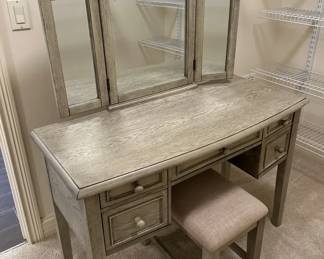 Vanity Table And Stool